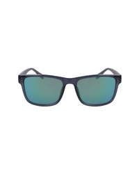 Converse 56mm Rectangular Sunglasses In Crystal Storm Wind At Nordstrom
