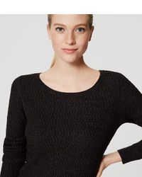 LOFT Textured Sweater Dress