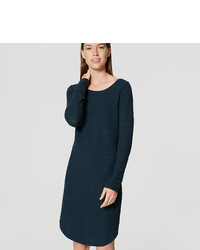 LOFT Textured Sweater Dress