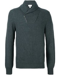 Brioni Zipped Neck Detail Pullover