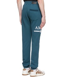 Amiri Blue Cotton Lounge Pants