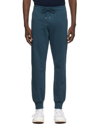 Dries Van Noten Blue French Terry Lounge Pants