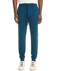 Zegna Premium Cashmere Joggers In Blue At Nordstrom