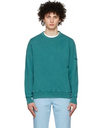 Ps By Paul Smith Green Organic Cotton Sweatshirt