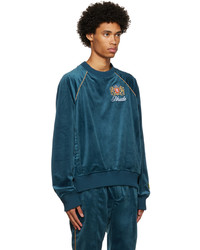 Rhude Navy Polyester Sweatshirt