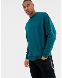 ASOS DESIGN Oversized Sweatshirt In Green