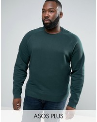 Asos Plus Sweatshirt In Green