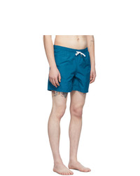 Bather Blue Solid Swim Shorts