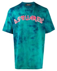 DSQUARED2 Tie Dye Print T Shirt