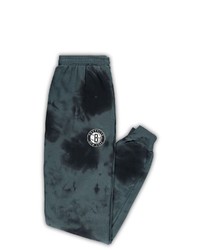 Teal Tie-Dye Sweatpants