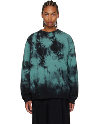 Teal Tie-Dye Sweatshirt