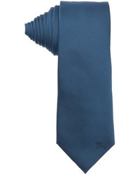 Burberry London Teal Blue Silk Rohan Tie