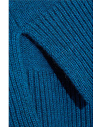 Vanessa Bruno Henriqua Wool Blend Turtleneck Sweater Blue