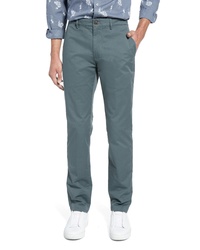 Teal Twill Chinos