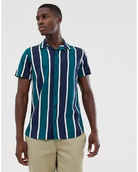 Jack & Jones Originals Regular Fit Vertical Stripe Shirt