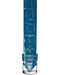 Philip Stein Teslar Philip Stein 20mm Alligator Watch Strap Blue