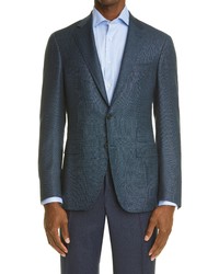 Canali Kei Classic Fit Solid Wool Sport Coat