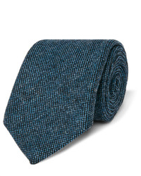 Teal Wool Tie