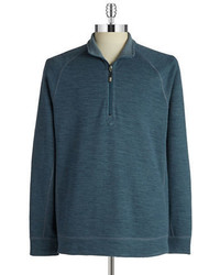 Tommy Bahama Reversible Slubtropics Zip Sweater