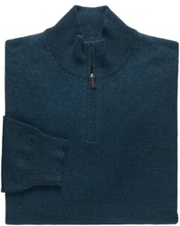 Traveler Cashmere Half Zip Sweater