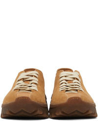 Feit Tan Latex Walker Sneakers