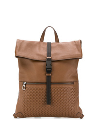 Bottega Veneta Intrecciato Detailed Backpack