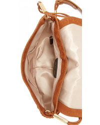 Diane von Furstenberg Large Nubuck Saddle Bag