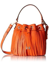 Milly Essex Fringe Small Drawstring Convertible Cross Body Bag