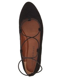 Lucky Brand Aviee Lace Up Flat