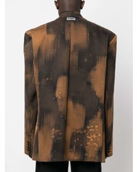 Vetements Overbleached Single Breasted Blazer