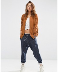 Asos The Ultimate Bomber Jacket In Jersey