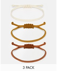 Asos Brand Rope Bracelet Pack