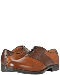Florsheim Midtown Saddle Oxford Lace Up Wing Tip Shoes