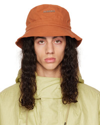 Jacquemus Orange Le Papier Le Bob Gadjo Bucket Hat