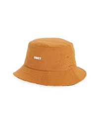 Obey Sam Reversible Bucket Hat In Chili Multi At Nordstrom