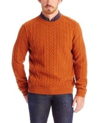 Hugo Boss Klaas Virgin Wool Cable Knit Sweater