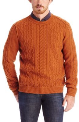 hugo boss cable knit jumper