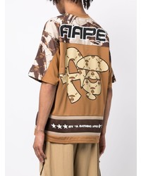 AAPE BY A BATHING APE Aape By A Bathing Ape Logo Print Short Sleeve Top