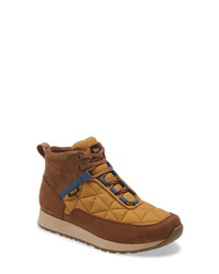 Tobacco Canvas Work Boots