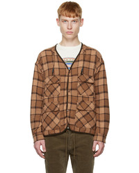 Remi Relief Brown Check Cardigan