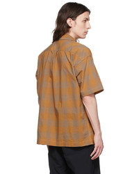 And Wander Orange Cotton Shirt