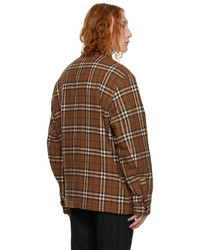 Burberry Brown Vintage Check Jacket