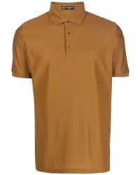 Corneliani Zigzag Pattern Polo Shirt