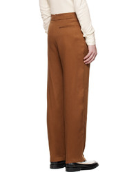 Carlota Barrera Brown Tailored Trousers