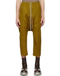 Rick Owens Yellow Trousers