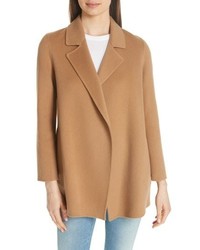 Theory Clairene New Divide Wool Cashmere Coat