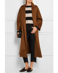 Max Mara Labro Oversized Cashmere Coat Brown