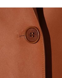 Loro Piana Spencer Leather Coat