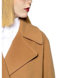 Tagliatore Oversized Wool Blend Felt Coat