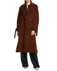 Vince Wool Blend Trench Coat